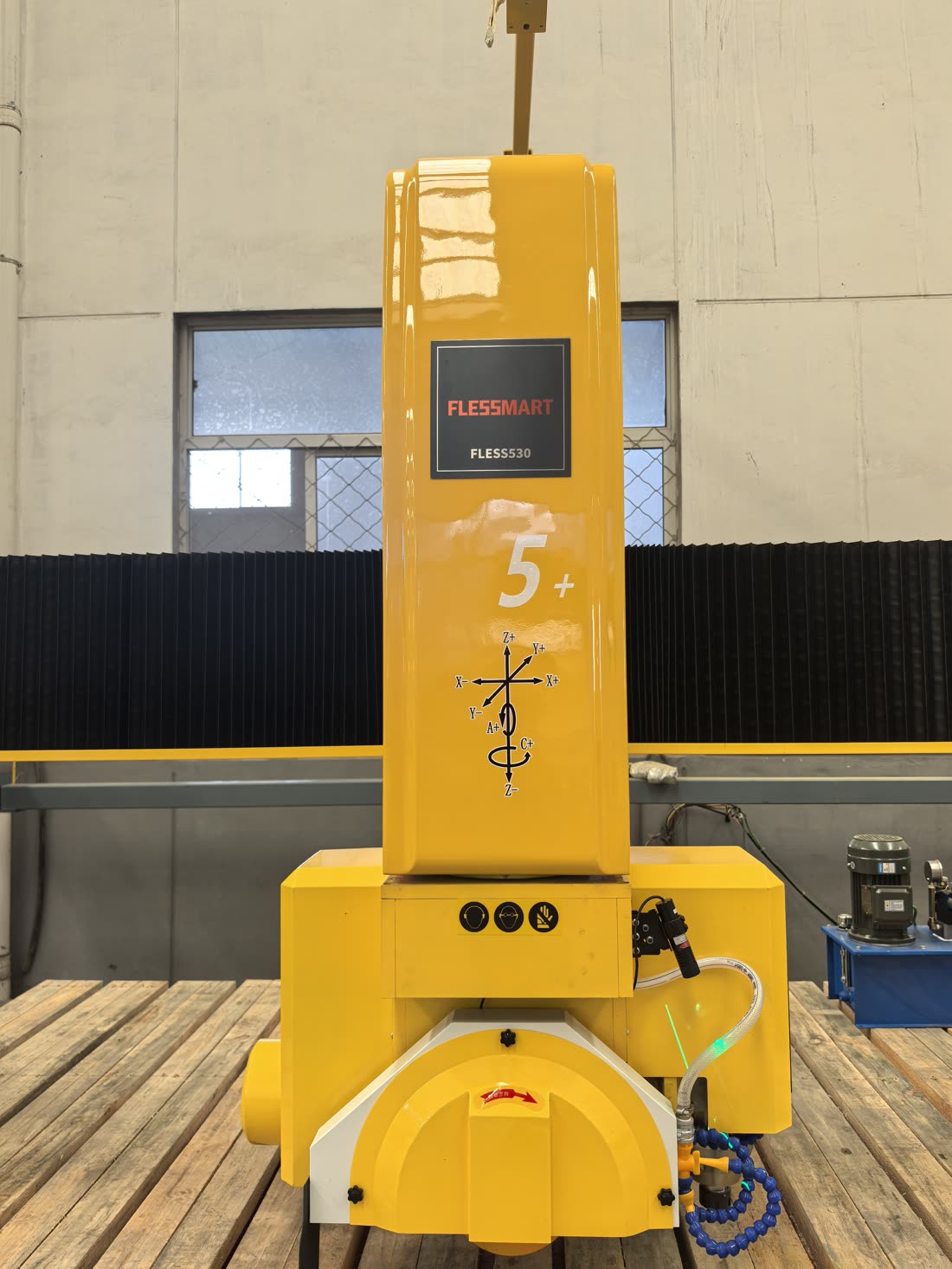 FLESSMART 530 head and identification plate